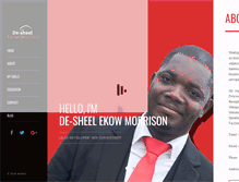 Tablet Screenshot of deshmorris.com